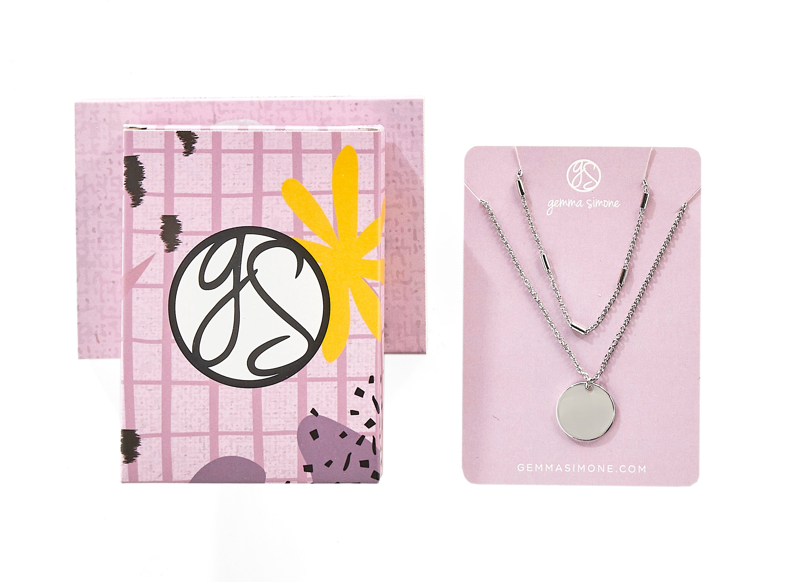 Gemma Simone Presley Two Necklace Layering Set