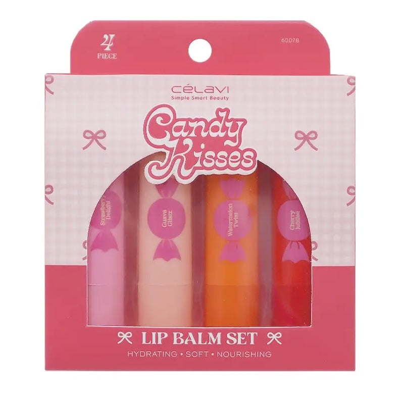 Celavi Candy Kisses 4-Piece Lip Set