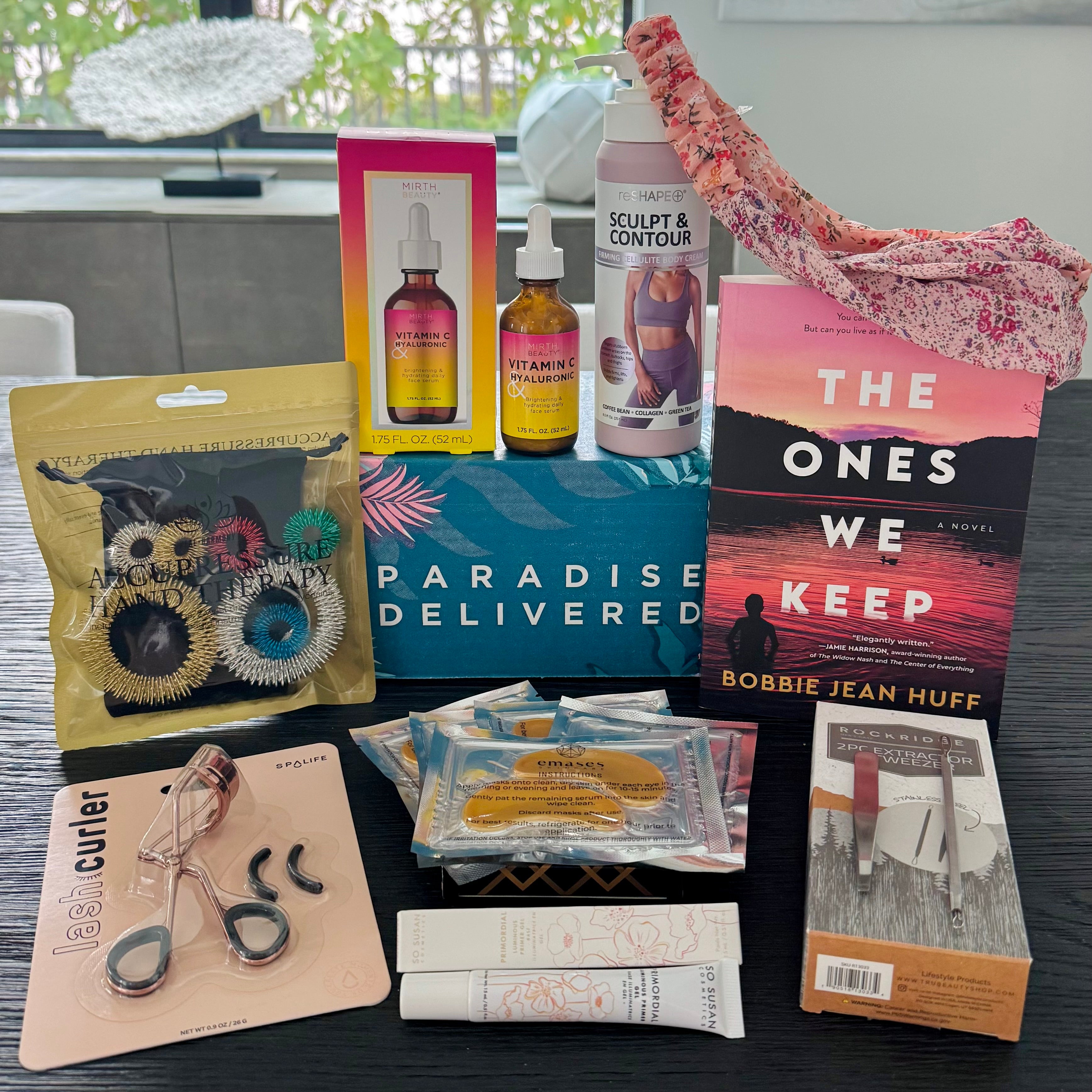 June 2025 Paradise Delivered Box (8 full-sized products & $220+ retail value)