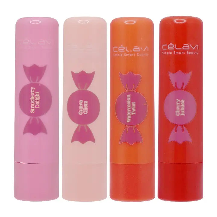 Celavi Candy Kisses 4-Piece Lip Set
