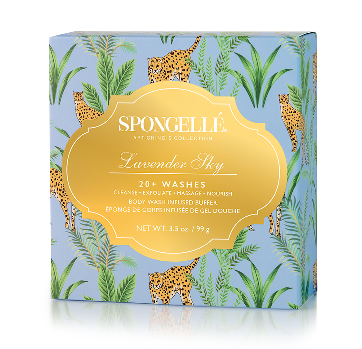 Spongelle Lavender Sky Body Wash Infused Buffer