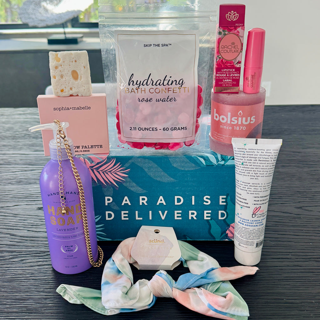 November 2025 Paradise Delivered Box (8 full-sized products & $225+ retail value)